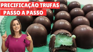 Precificação trufas | passo a passo.