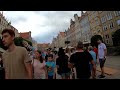 walking around gdanks in old town i crowded saturday