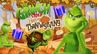 The Grinch that Stole Thanksgiving Run | Thanksgiving Kids Game | Brain Break | PhonicsMan Fitnes