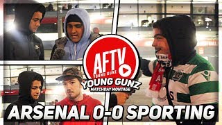 Arsenal 0-0 Sporting Lisbon | Aubameyang Was Poor! (AFTV Young Gunz) (NEW FEATURE)