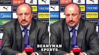 Man City 3-0 Everton | Rafa Benitez | Full Post Match Press Conference | Premier League