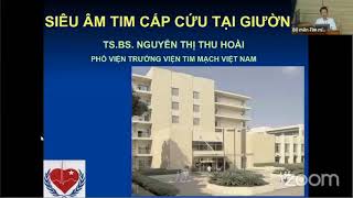 Siêu âm tim cấp cứu tại giường | CẤP CỨU TIM MẠCH (buổi 7)