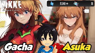 Saatnya gacha Asuka dengan 11k diamonds + 18 tickets || Goddess of Victory: Nikke