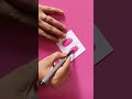 diy cute fingers gift card craft shortvideo gift trendingshorts viralvideo art newgift diy