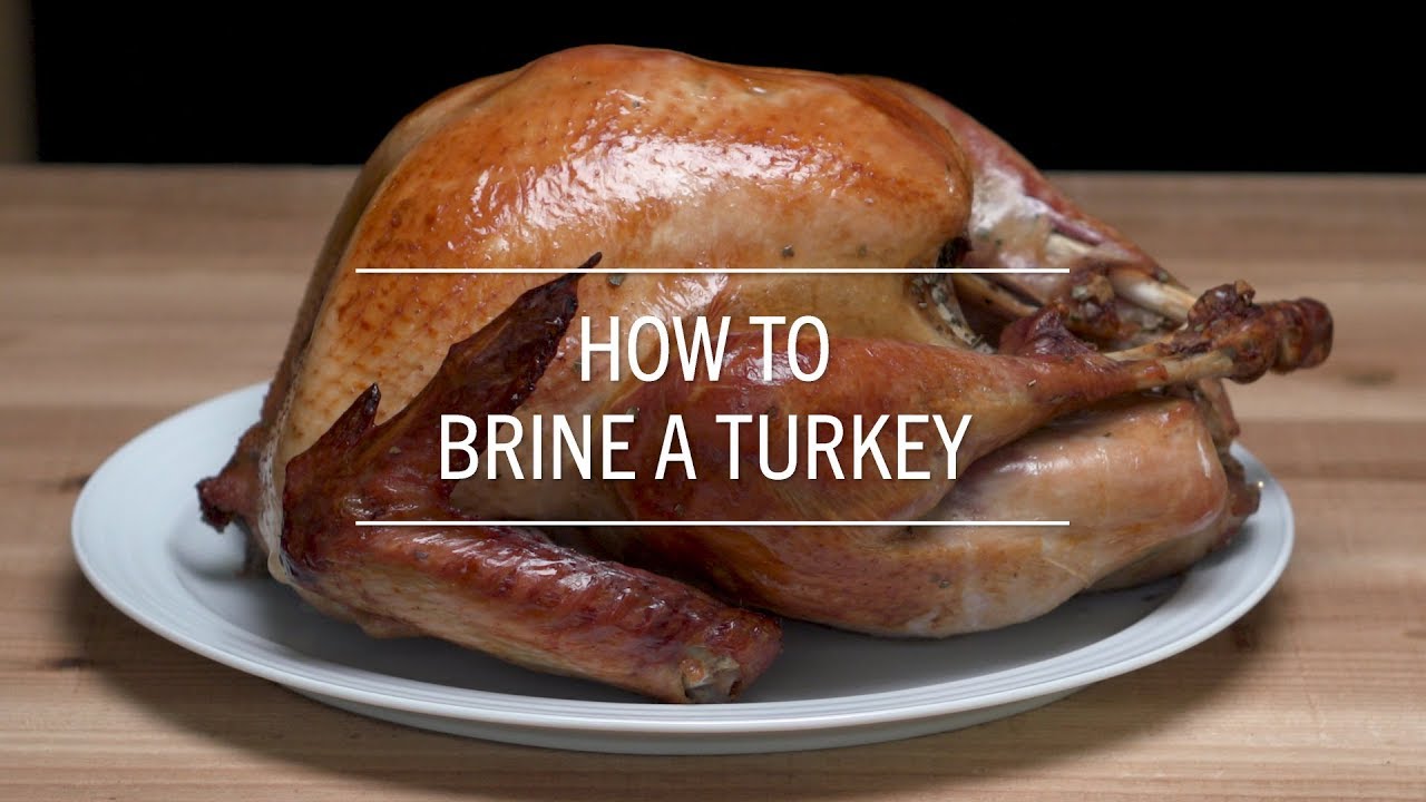 How To Brine A Turkey - YouTube