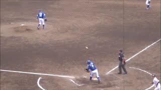 JFE東日本・志賀巧朗選手のセカンド・スローイング