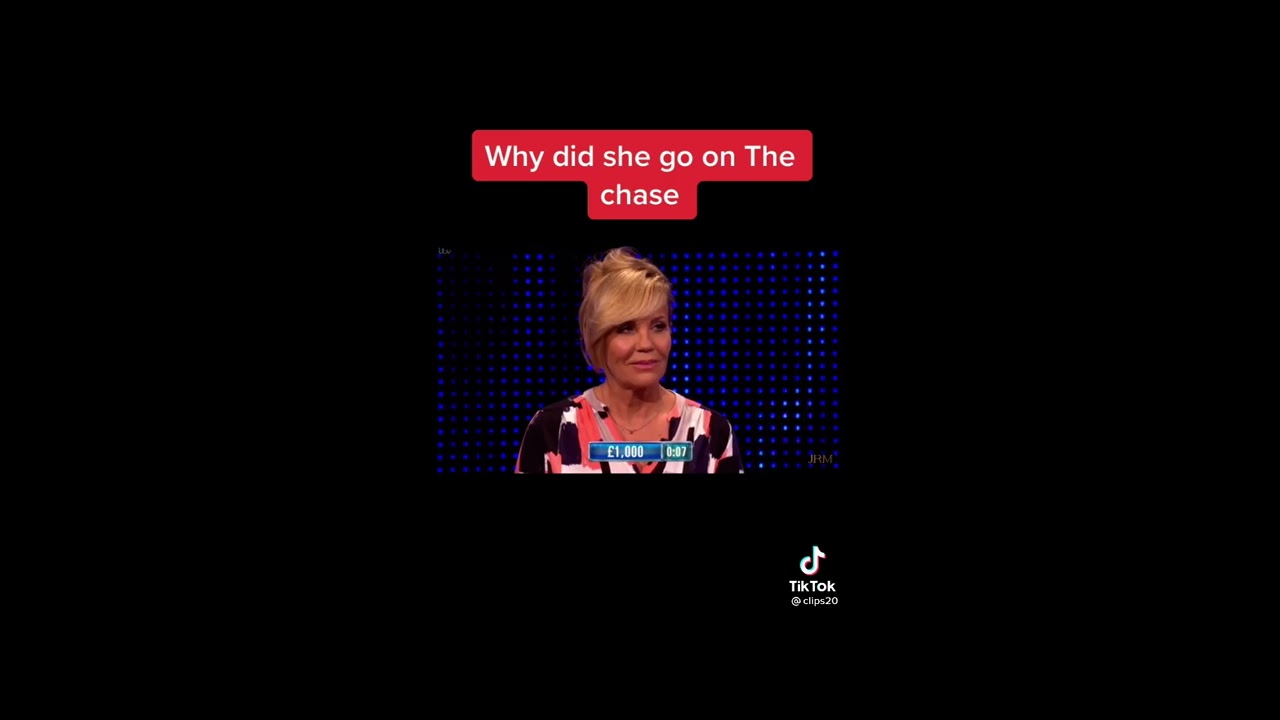 Dumbest Person On The Chase!!! - YouTube