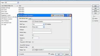 Configuration: User-Defined Fields.wmv