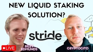 NEW COSMOS $ATOM LIQUID STAKING SOLUTION BY STRIDE 👀