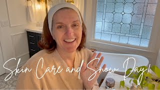 Snow Day In Atlanta With New Hair And Skincare Tips!