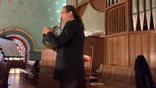 Romance  Horn-Organ     Max Reger