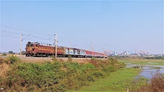 15 Hours Delay - Rare Catch in Daylight - Offlink Haridwar LTT Express at a Splendid Location!