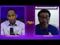 stephen a and cris carter butt heads about sam darnold vikings