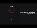 Stopwatch UI Design Using HTML CSS and JS