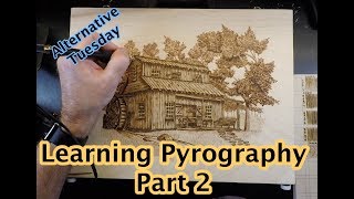 Learning Pyrography Part 2