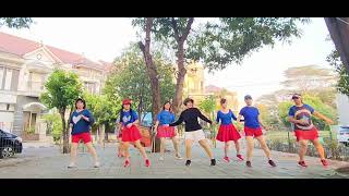 Cha Cha Muka Blakang Line Dance ( High Beginner) @arisps (INA) Demo : Edelweiss Dance