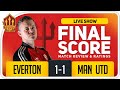 GOLDBRIDGE! Everton 1-1 Manchester United Match Reaction