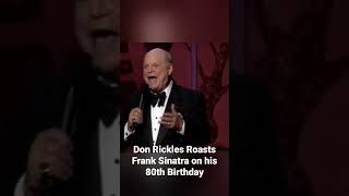 Don Rickles Roasts Frank Sinatra on his 80th Birthday #roast #franksinatra #shorts #donrickles