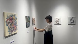 ［vlog］本日より初めて百貨店での個展！上野・松坂屋7階アートスペースのご案内｜画家の日常 - Kai Chikako