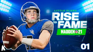Little Flash: Rise to Fame in Madden NFL 21!!! (Part 1) | K-City Gaming