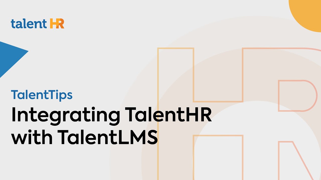 Integrating Talenthr With Talentlms Talenthr Youtube