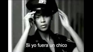 Beyoncé - Si yo fuera un chico letra