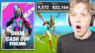I Exposed Player Stats In A $100,000 Fortnite Tournament!