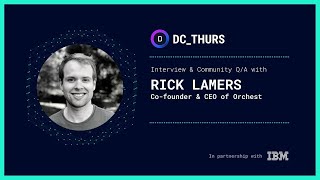 DC_THURS on Building Pipelines for Data Science w/ Rick Lamers (Orchest)