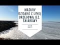 Działka z linią brzegową. Mazury, Śniardwy, Nowe Guty Zimą. Biuro nieruchomości Warszawa GOESTE