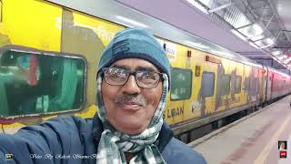 On Board Journey with Train 22631 MDU BKN Anuvrat AC SF Express from Kota  to Bikaner  Part  One