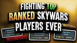 FIGHTING BEST RANKED SKYWARS PLAYERS - 9,000+ RATING (DESTROYED?)  + Valentine Pack Bundle Showcase!