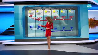 Прогноза за времето (10.10.2024 - обедна емисия) - Новините на NOVA (10.10.2024)