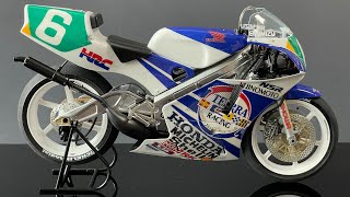 [Full build] Ajinomoto Honda Racing NSR250 1990 - Motorcycle Model 1/12 (TAMIYA)