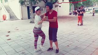 Hanoi Kizomba Club - Kizomba semba by Ha Alex \u0026 Nhi Miu