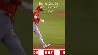 MLB: Sugoi! Shohei Ohtani's 20th homerun #shorts #大谷翔平 #ohtani