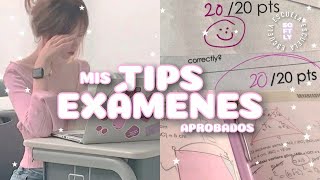 Mis TIPS para APROBAR EXÁMENES con BUENAS NOTAS 📝💯🪄