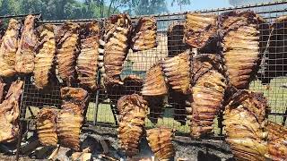 2a. FIESTA DEL COSTILLAR CRIOLLO EN URIBELARREA - 1.000 COSTILLARES A LA LEÑA - VIDEO 03