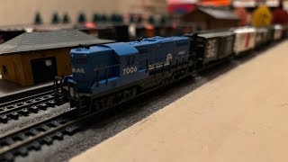 Kato Conrail GP-9 First Run