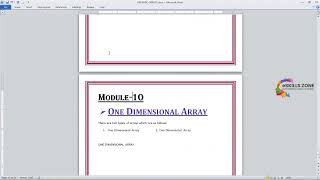 GW BASIC - ARRAYS - Lecture 10 ONE DIMENSIONAL ARRAY WITH PROGRAM