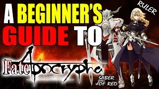 A Beginner's Guide to FATE APOCRYPHA