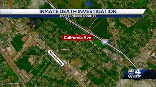Inmate death investigation in Spartanburg County