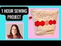 How to make a gorgeous English Paper Piecing Pouch with Faodail Creation #epppouch