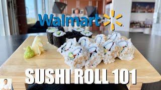 SUSHI ROLL 101 | DIY Basic Sushi Rolls From Supermarket Bought Items