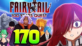 ERZA FACES A HORRIBLE FATE In Fairy Tail 100 Years Quest Chapter 170