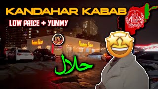 KANDAHAR KABAB Delicious AFGHANI Food Review | Toronto Halal Street Food Ep. 3