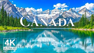 Canada 4K | Stress Relief Music \u0026 Amazing Landscapes | 4K Video Ultra HD