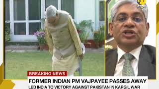 Indian ambassador Arun Singh reaction to Atal Bihari Vajpayee's death