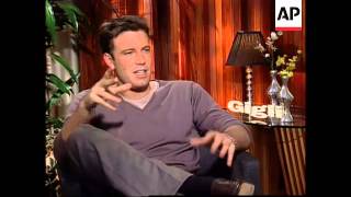 Gigli Junket Ben Affleck