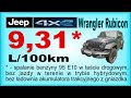 wrangler rubicon 4xe – ile on właściwie pali