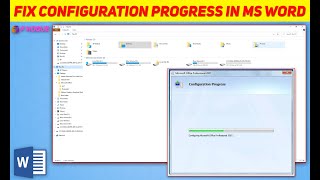 How to Fix Configuration Progress Problem in MS Word | 2003,2007,2010,2013,2016,2019 | F HOQUE |